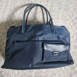 Tumi Blue Luggage Travel Bags Durable Collection